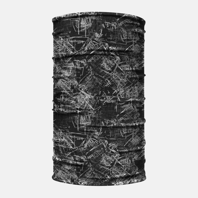Sketchbook Black Neck Gaiter ONE SIZE Black/Gray