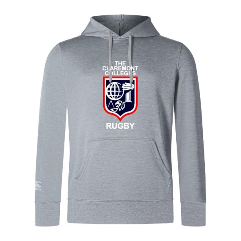 The Claremont Colleges Club Lightweight Hoodie by Canterbury Y4 Grey