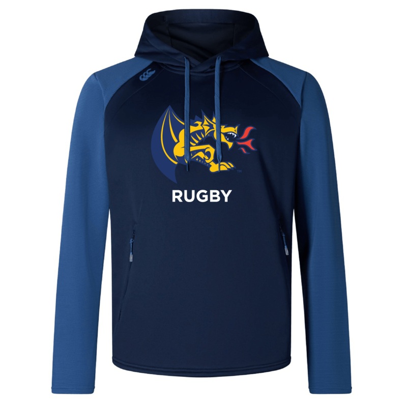 Drexel Rugby Elite Training Hoody by Canterbury XS Navy