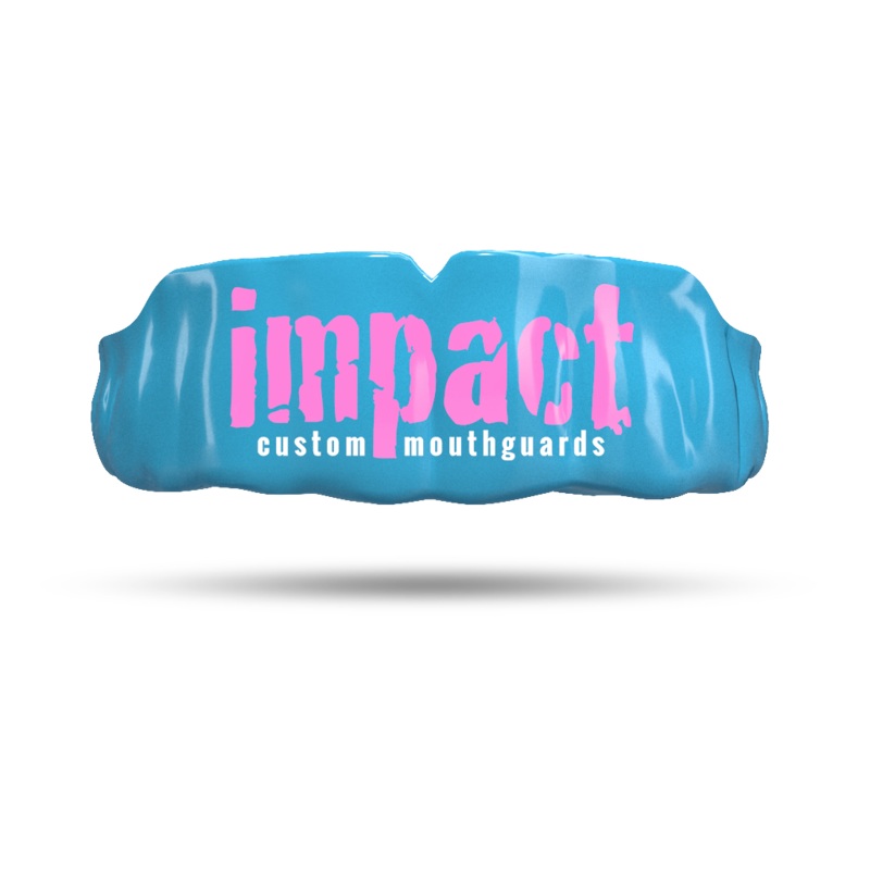 Impact Pink Logo – Light Blue