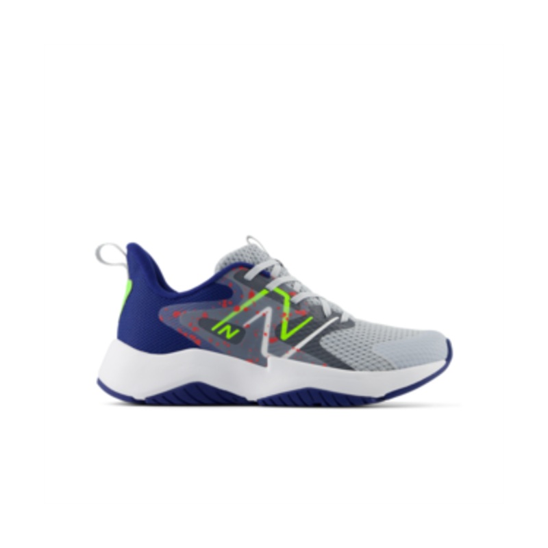 New Balance Big Kids Rave Run v2 – Granite US 4