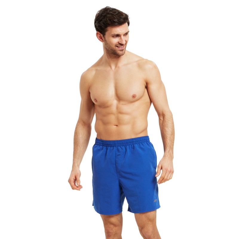 Zoggs Mens Penrith 17 Inch Swim Shorts – Royal Blue Small