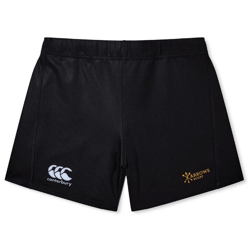Arrows Rugby Club Women’s Yokohama Short by Canterbury 6 Black