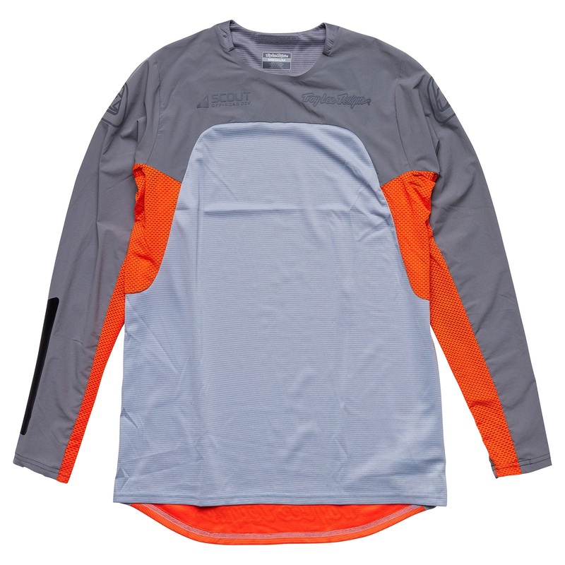 Scout SE Jersey Systems Gray / Neon Orange GRAY / NEON ORANGE XS
