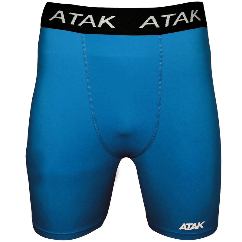 Atak Compression Recovery Shorts – Adult – Royal Small