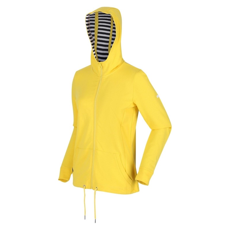 Regatta Womens Bayarma Hood Jacket 12 (M) Maize Yellow