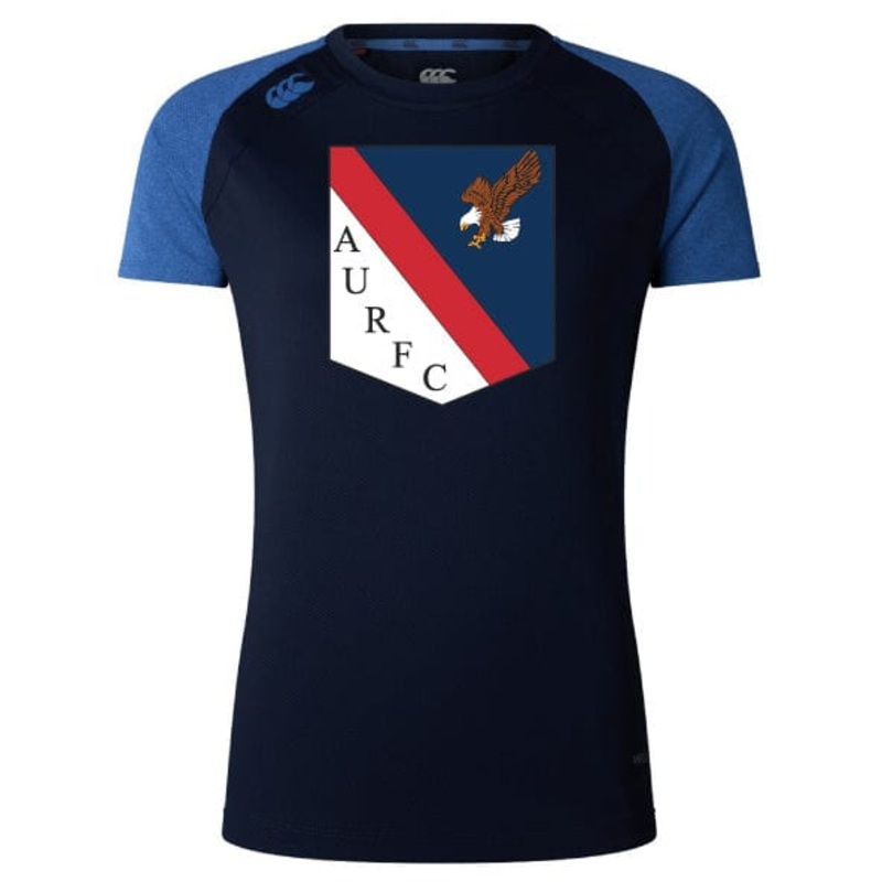 American University Women’s Elite Training Tee by Canterbury 8 Navy