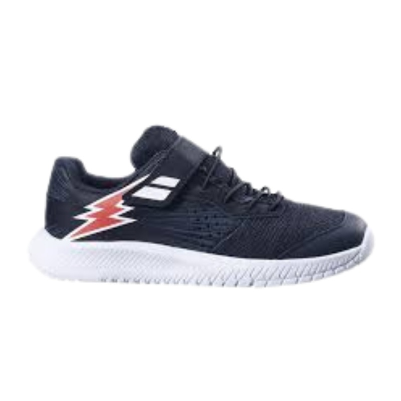 Babolat Pulsion All Court Kid Boy Tennis Shoe 32S24518 Black/Red 13.5K