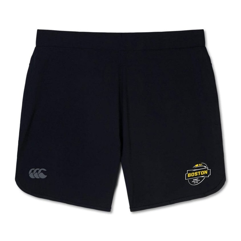 Boston RFC Women’s Elite Woven Short by Canterbury 8 Black
