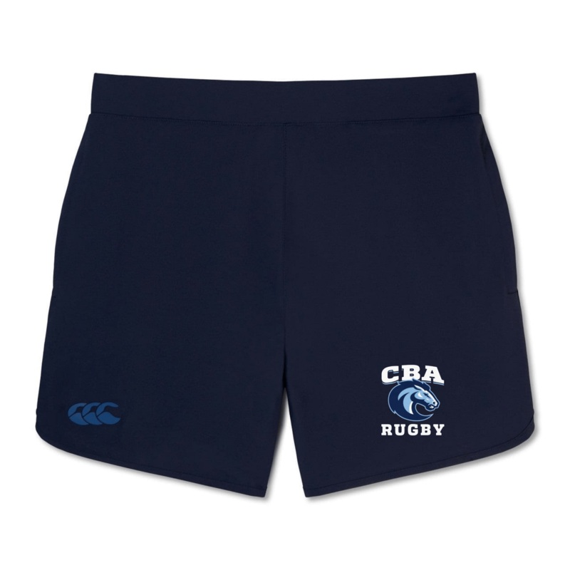 Christian Brothers Academy Rugby Women’s Elite Woven Short by Canterbury 8 Navy