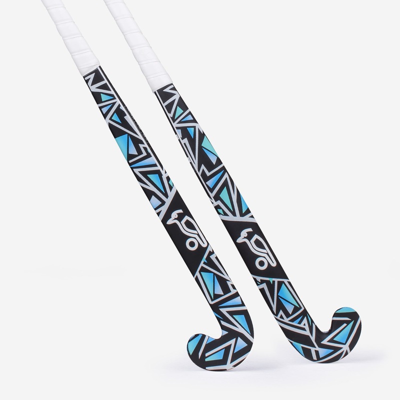 Kookaburra 6A2441 STREET Aztec Stick Hockey Stick Black/Blue/Geometric 37.5L