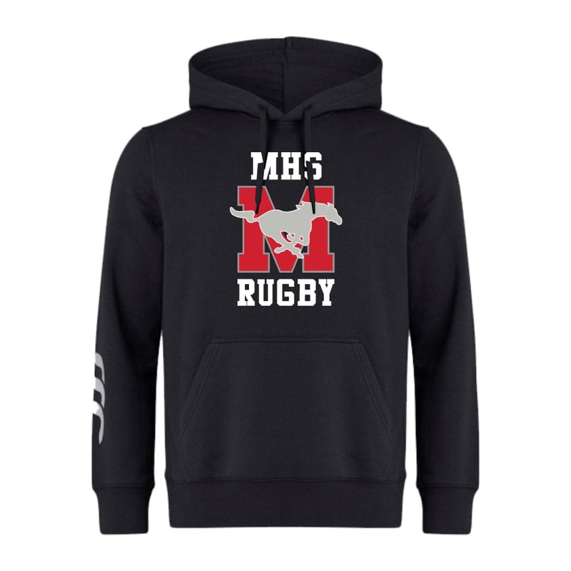 Memorial High School Club Hoodie by Canterbury Y4 Black