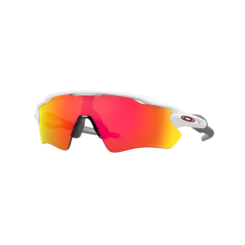Oakley Radar EV Path Sunglasses – Polished White Frame – Prizm Ruby