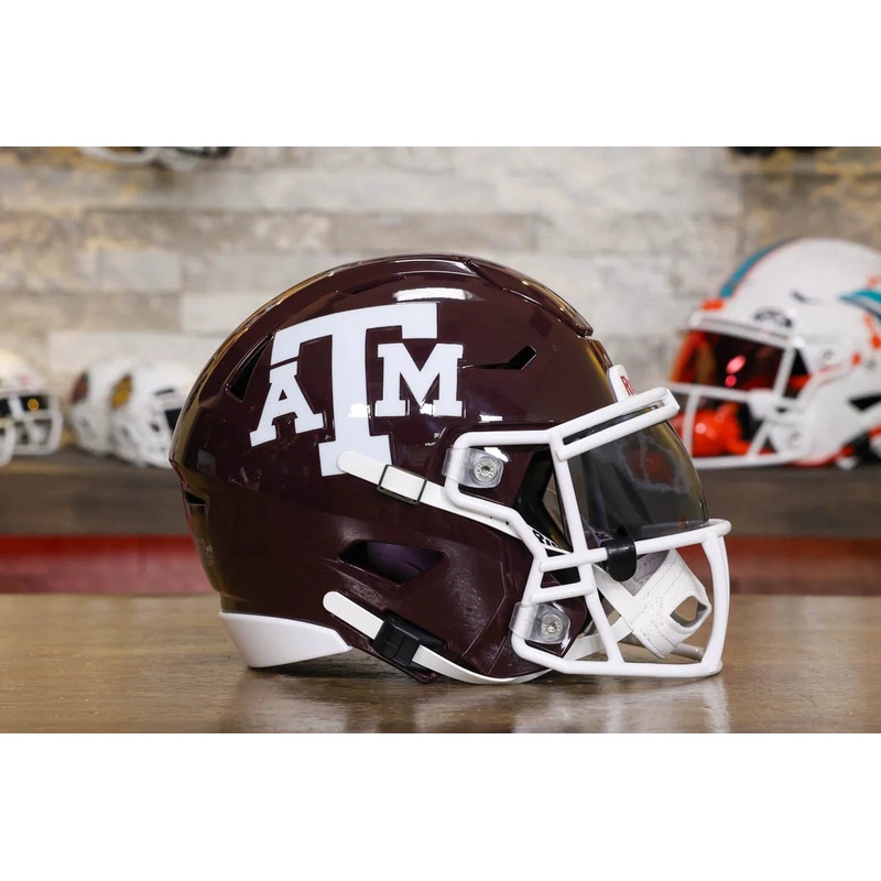Texas A&M Riddell SpeedFlex Mid-Size Helmet