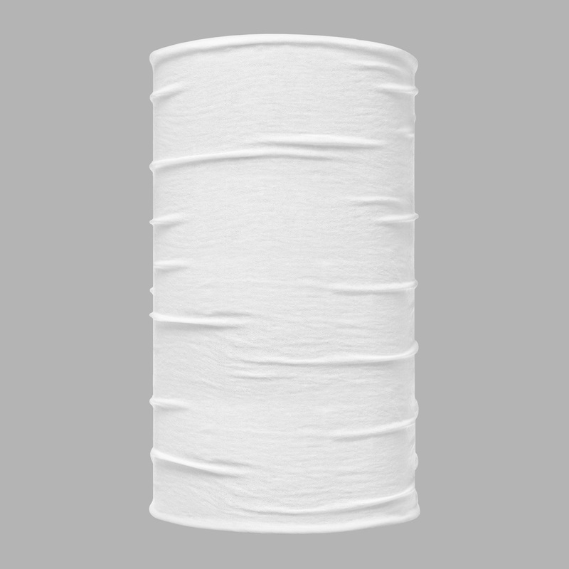 White Neck Gaiter ONE SIZE White