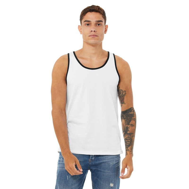 BELLA + CANVAS Unisex Jersey Tank Forest XS