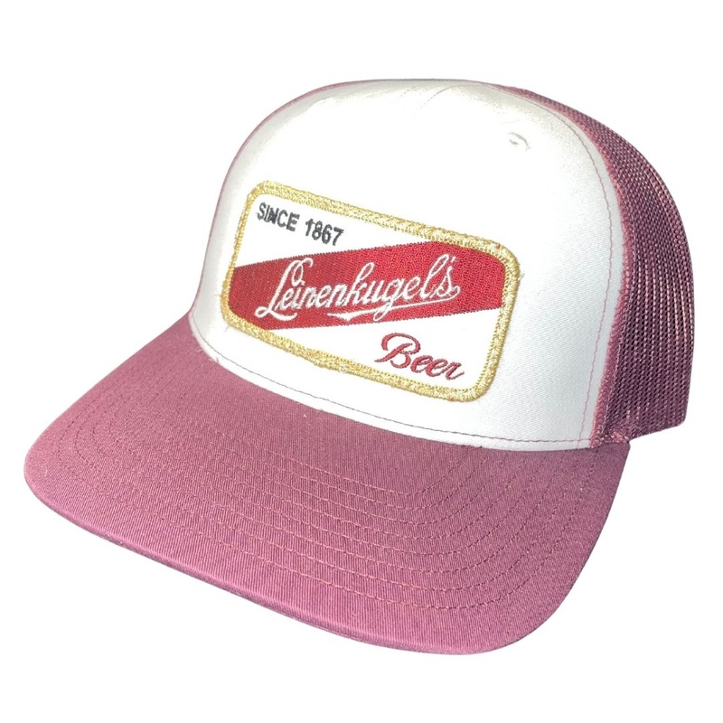 Leinenkuegel’s Beer Trucker Cap – Maroon/White Maroon/White