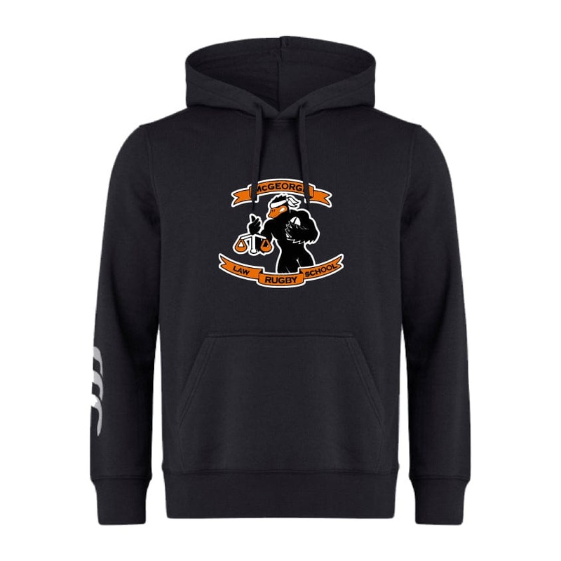 McGeorge Rugby Club Hoodie by Canterbury Y4 Black