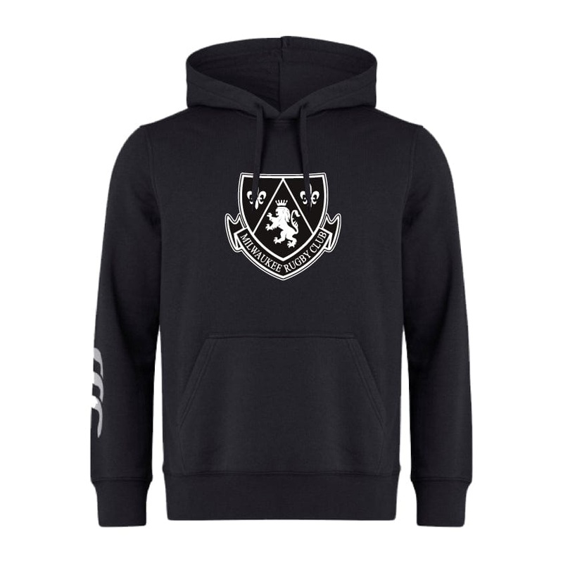 Milwaukee RFC Club Hoodie by Canterbury Y4 Black