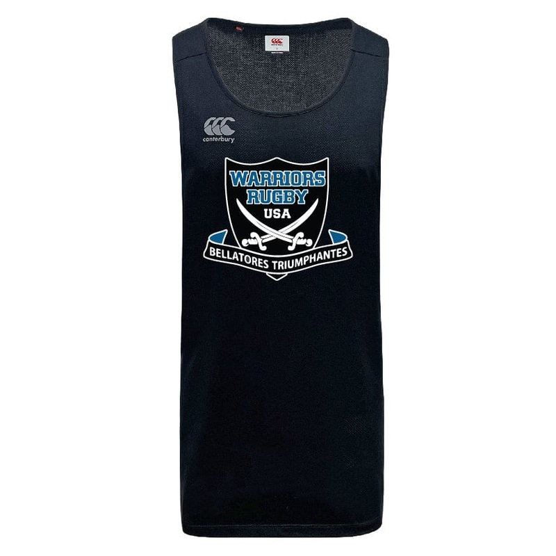 Fort Hunt Tempo Vapodri Singlet by Canterbury XS Black