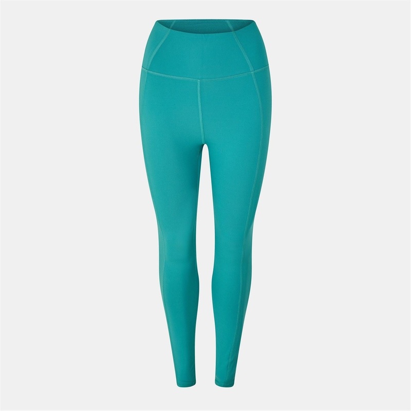 Columbia Boundless Solid Patterned Leggings 10 (S) Teal