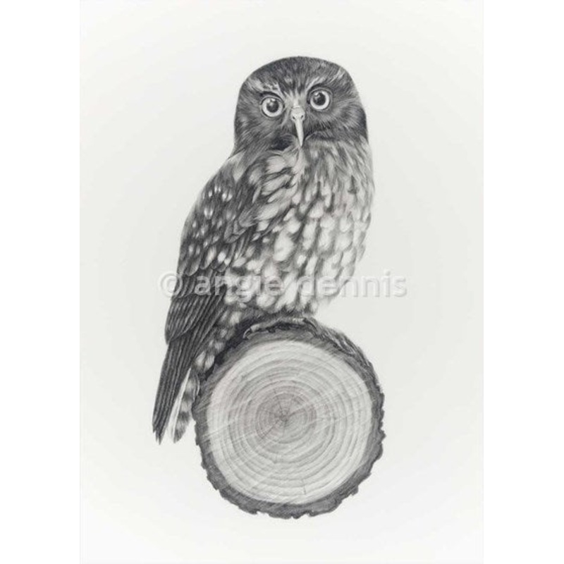 Ruru Print by Tara Cassidy