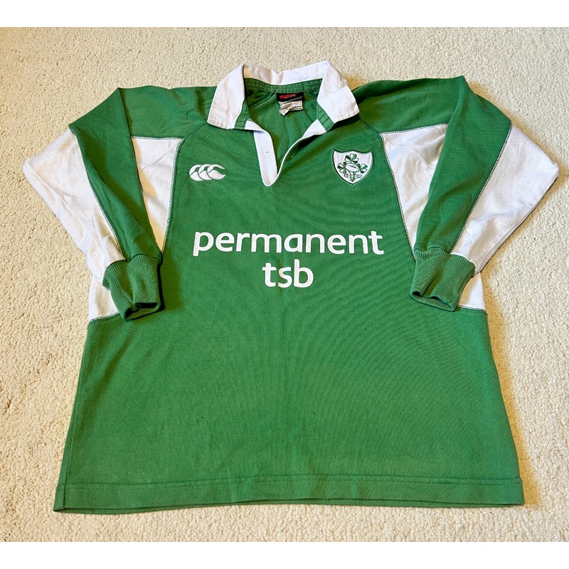 2005 Ireland Jersey – Sz 10 Boys / Women’s