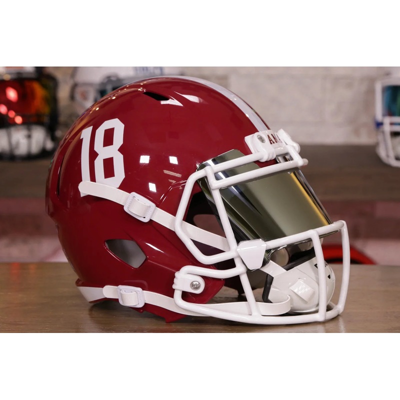Alabama Crimson Tide Riddell Speed Display Helmet – GG Edition 00455