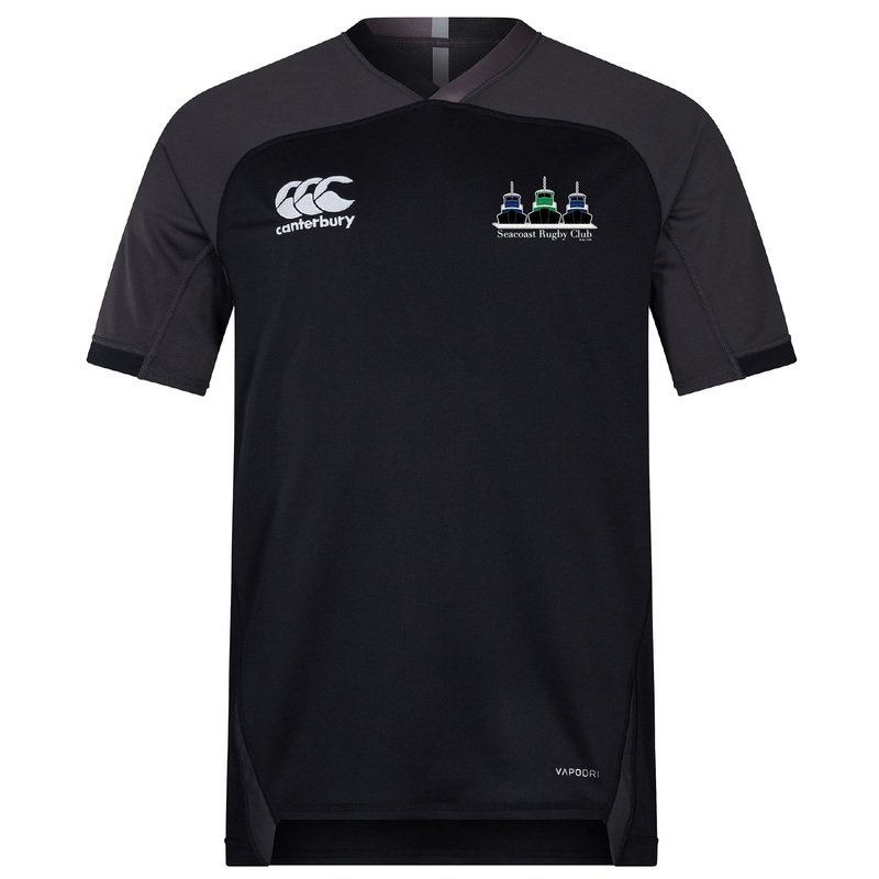 Seacoast Rugby Club Vapodri Evader Jersey by Canterbury XS Black