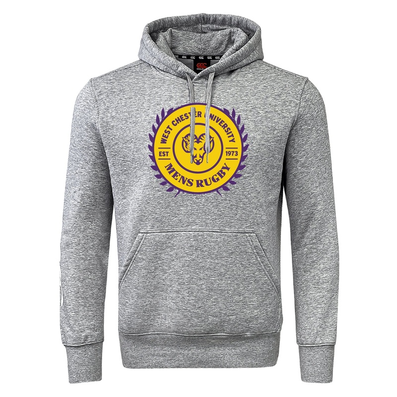 West Chester University Club Hoodie by Canterbury Y4 Black