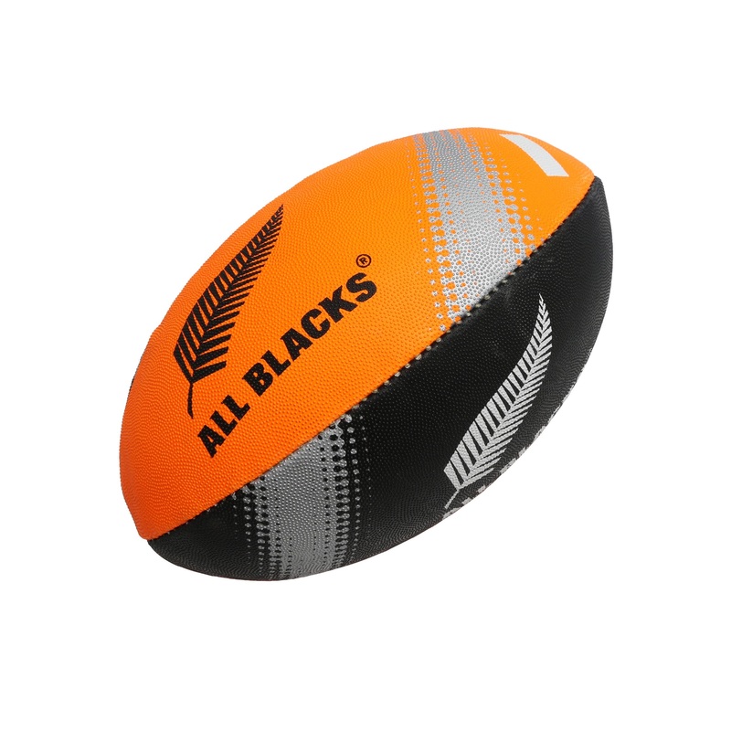 Gilbert All Blacks Supporter Ball 10 Inch – Black/Orange