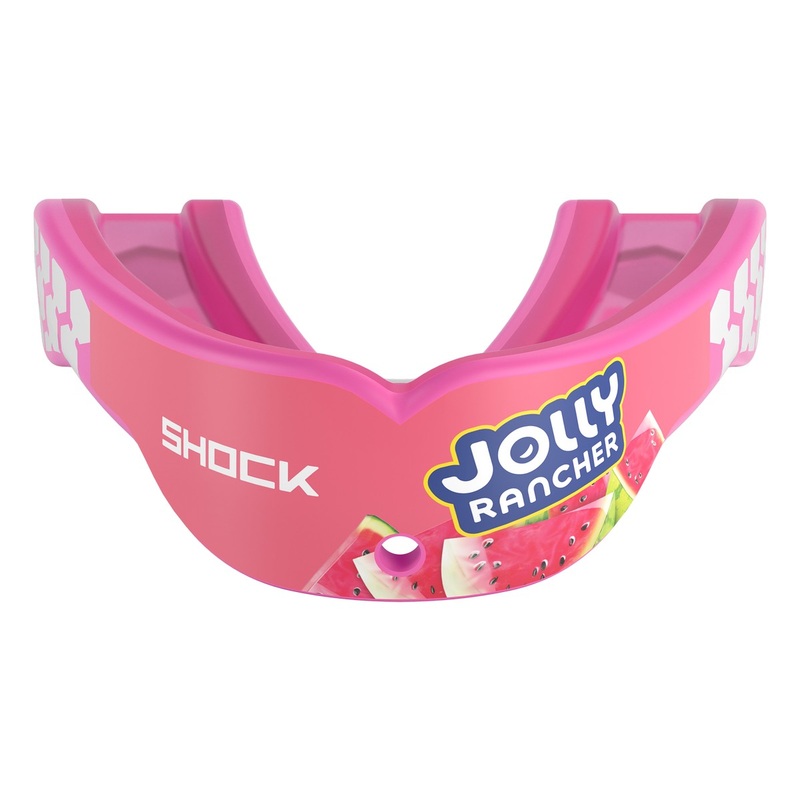 Shock Doctor Gel Max Power Flavor Fusion Watermelon Jolly Rancher Flavored Mouthguard