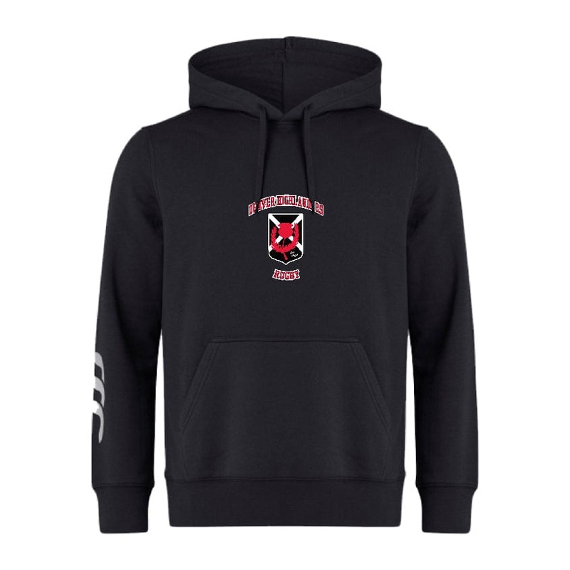 Denver Highlanders RFC Club Hoodie by Canterbury Y4 Black