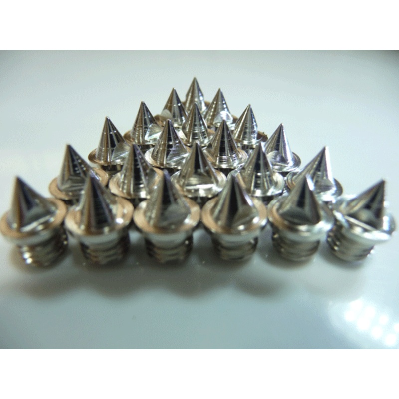 Track & Field Spike Nails – Steel – 5mm Pyramid Conical Spikes Steel