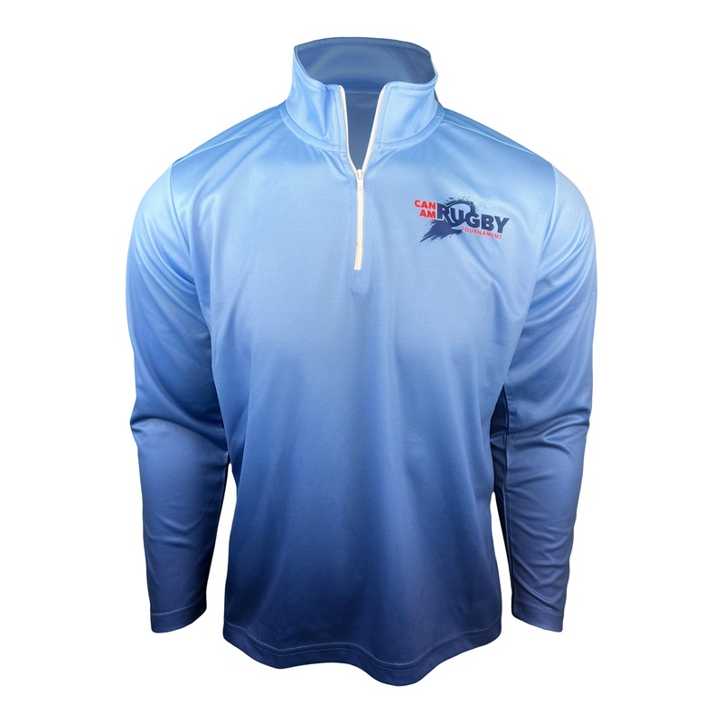 Can-Am Rugby Quarter Zip Small