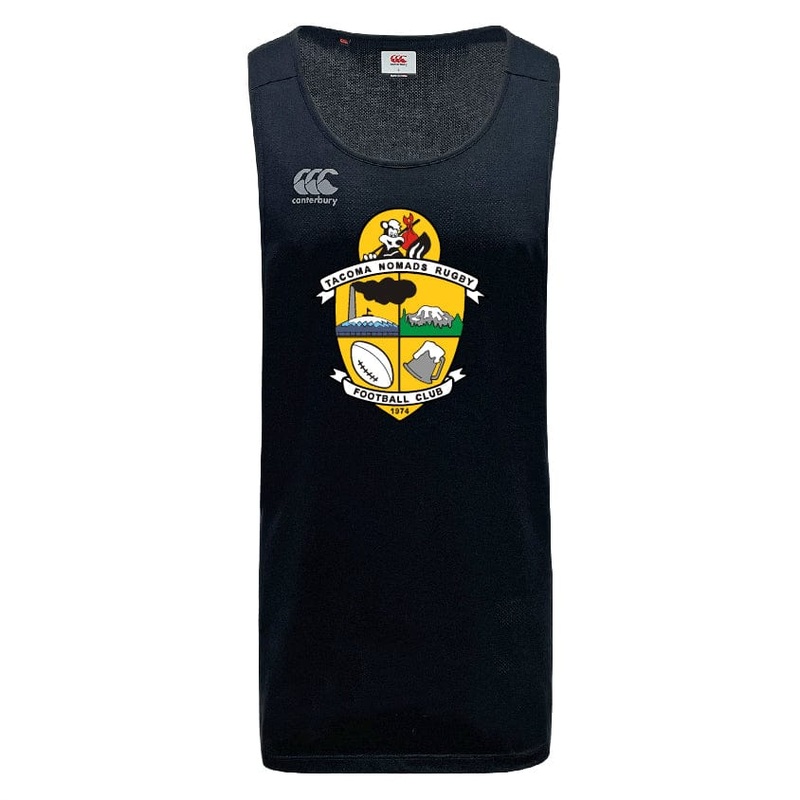 Tacoma Rugby Tempo Vapodri Singlet by Canterbury XS Black