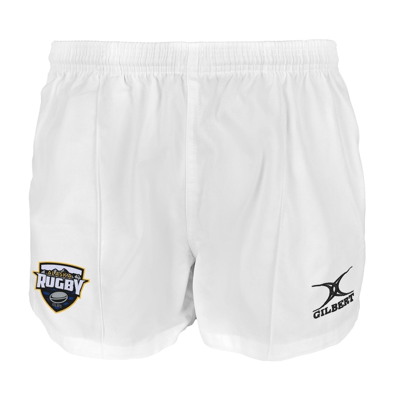 Alaska Rugby Gilbert Kiwi Pro Short White 2X-Small
