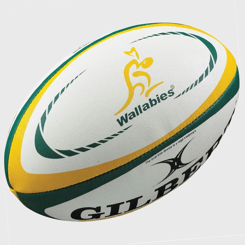 Gilbert Australia Replica Rugby Ball Size 5