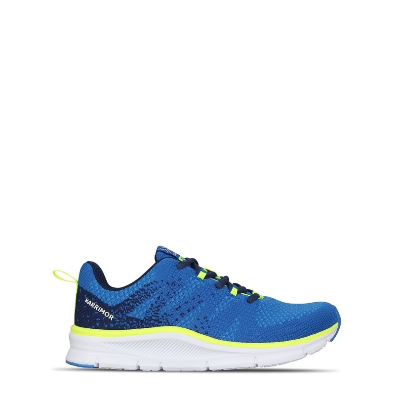 Karrimor Duma 6 Running Shoes Junior Boy 3 (35.5) Blue/Lime