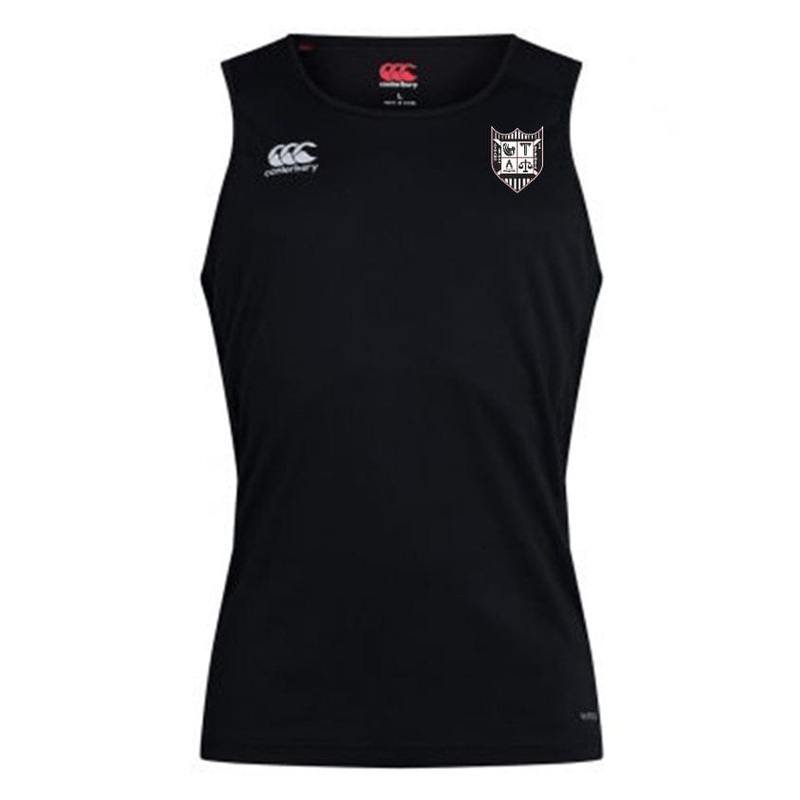 Troy University Rugby Club Dry Singlet by Canterbury XS Black