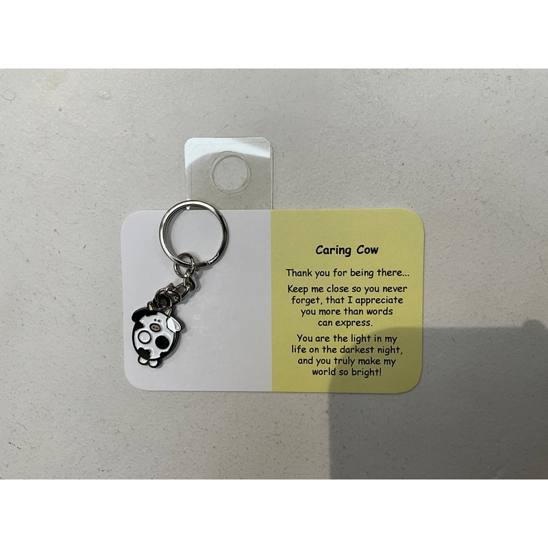 Little Joys- Caring Cow Keychain