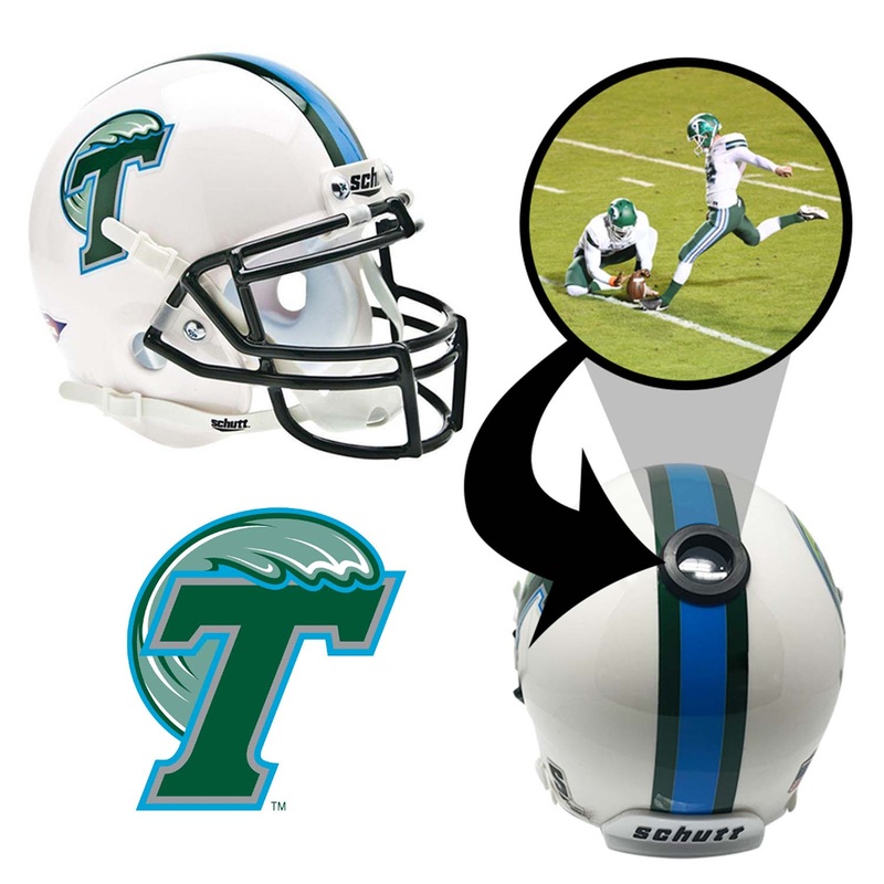 Tulane Green Wave College Football Collectible Mini Helmet – Picture Inside – FANZ Collectibles