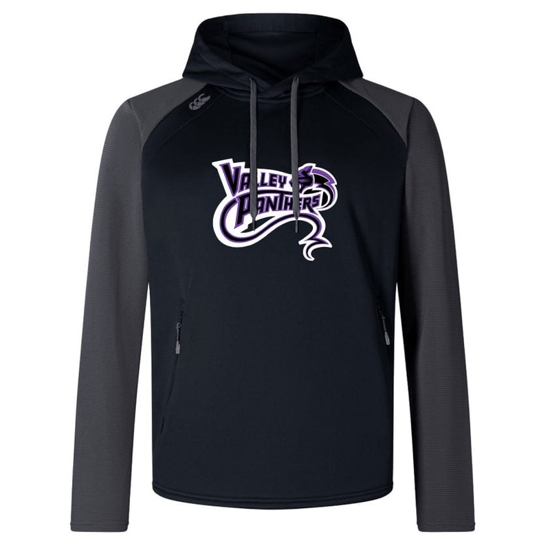 Valley Panthers Rugby Elite Training Hoody by Canterbury XS Black