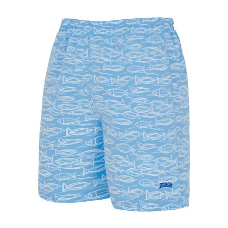 Zoggs Mens 16in Water Shorts – Fish Fever Small