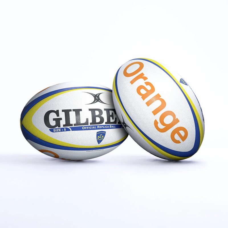 Gilbert Clermont-Ferrand Replica Rugby Bal Maat 5 5