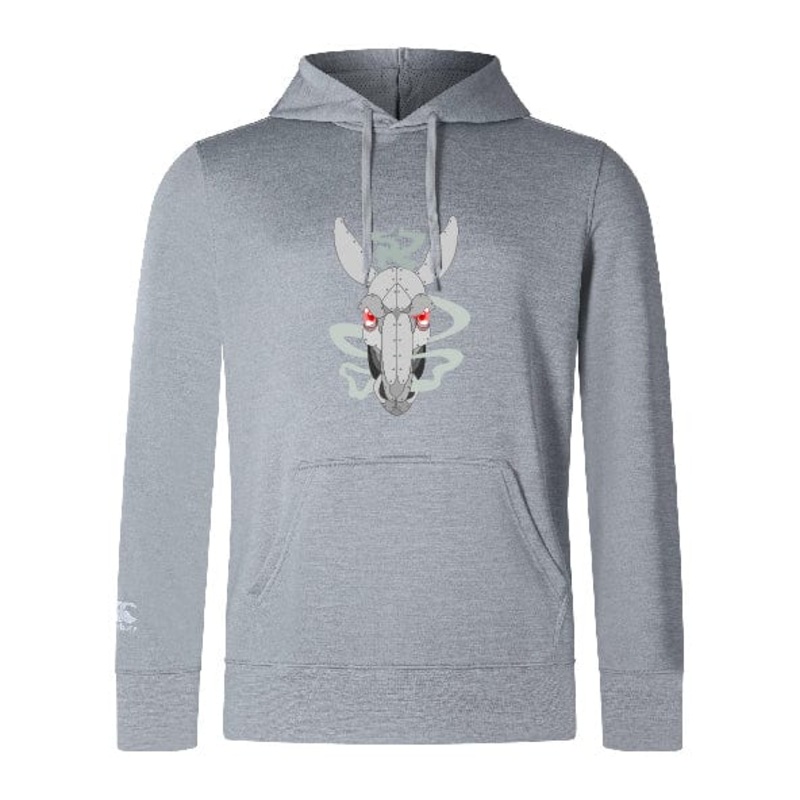 Mendocino Rugby Club Lightweight Hoodie by Canterbury Y4 Grey