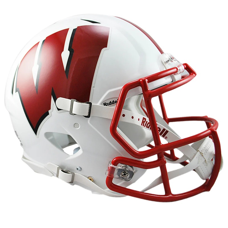 Wisconsin Badgers Authentic Riddell Speed Helmet