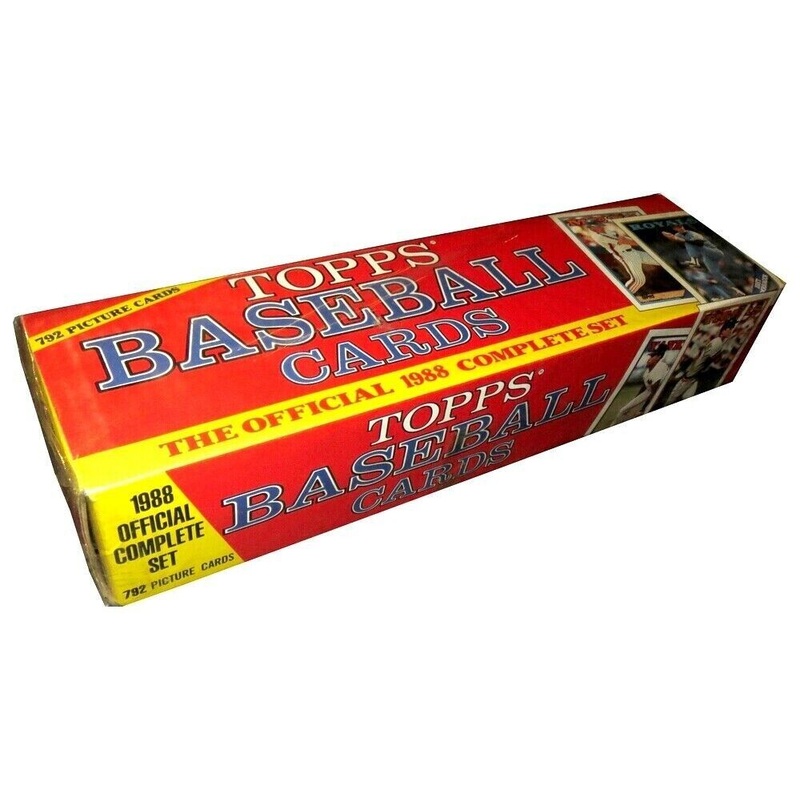1988 Topps Baseball Complete Factory Set 1-792