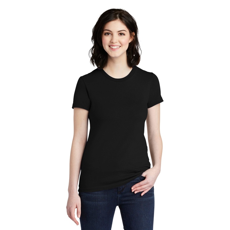 American Apparel Women’s Fine Jersey T-Shirt Black S
