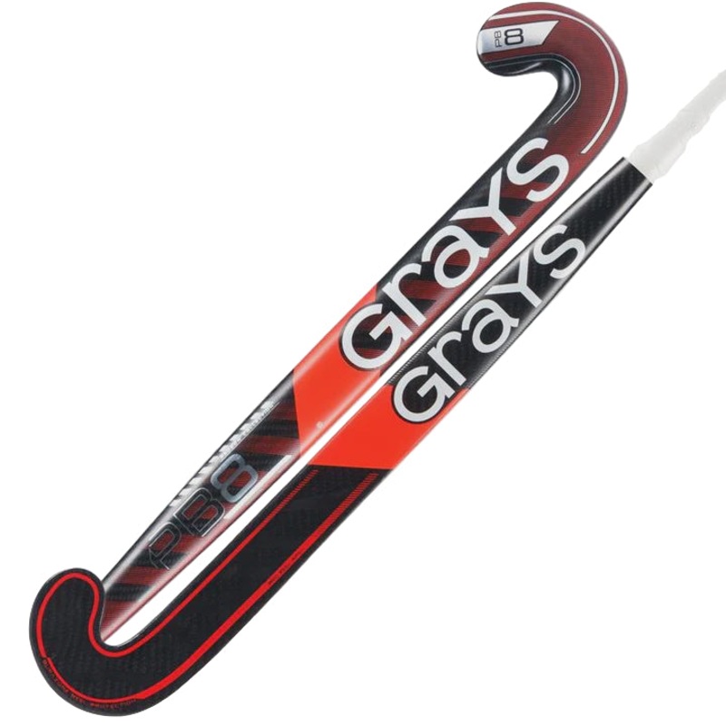 Grays PB Probow 8 Hockey Stick – Black/Red 36.5″